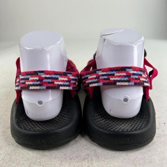 Chaco Women's ZX3 Multi Strap sandals US 7 Pink Hiking shoes Toe loop - Picture 7 of 10